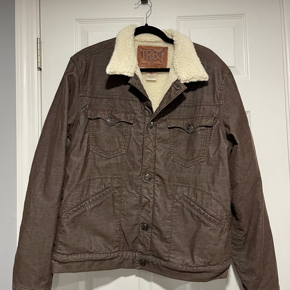 True religion corduroy jacket